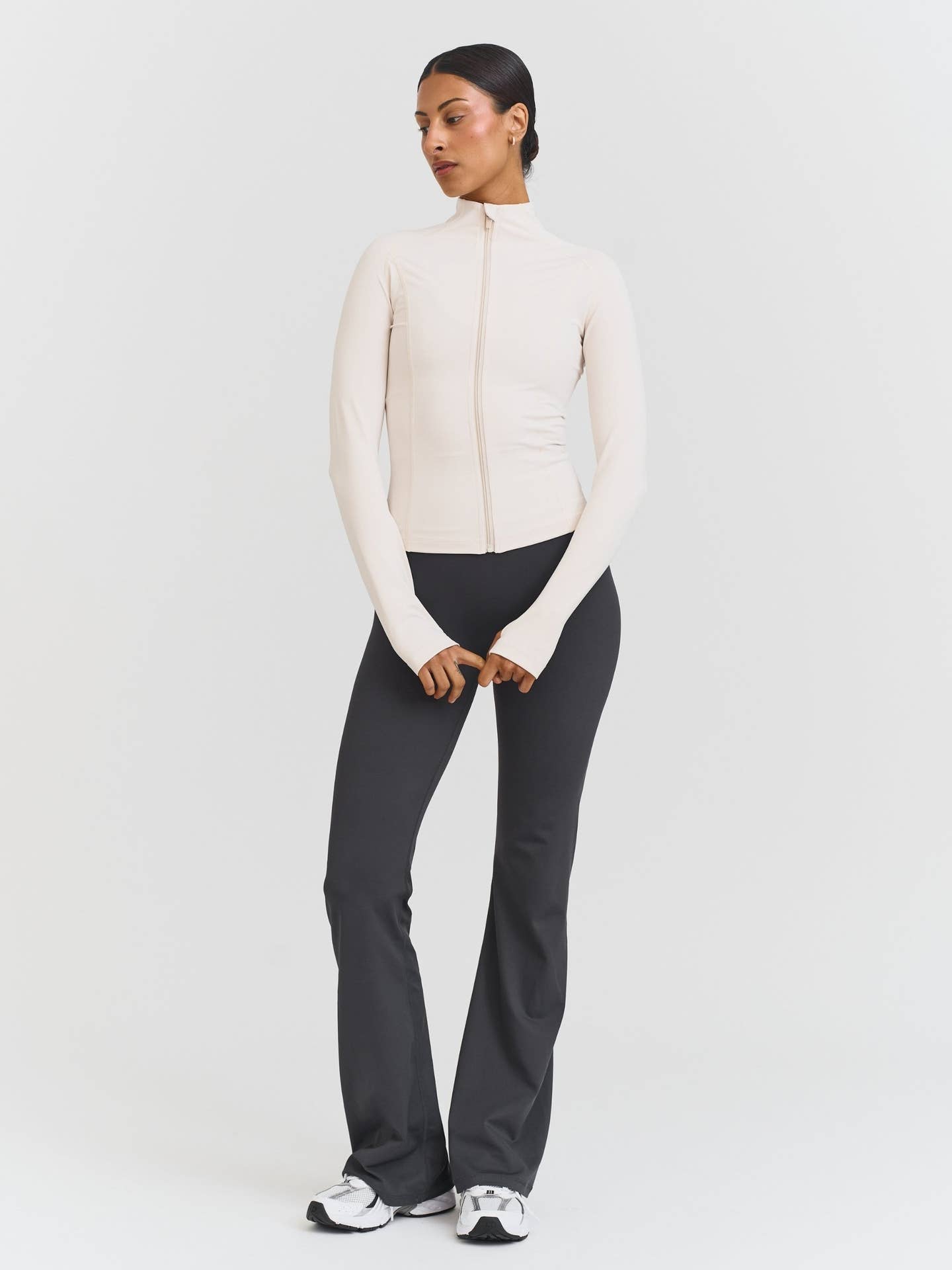 Softsculpt Zip Jacket - Marshmallow Sisterly Tribe