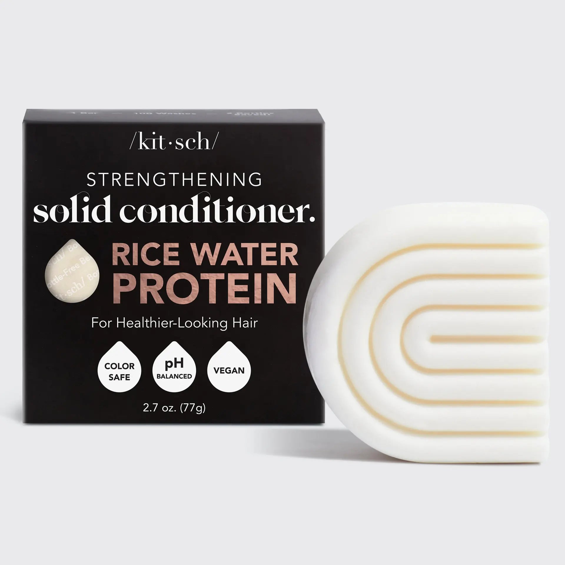 Rice Water Conditioner Bar for Hair Growth KITSCH