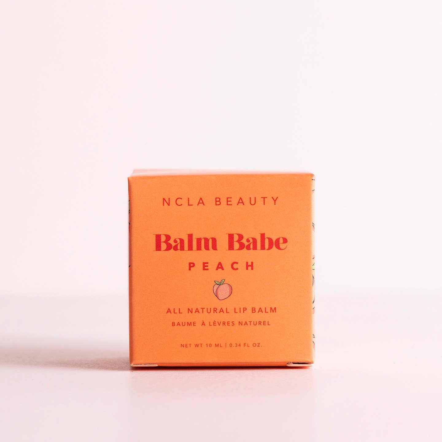 Balm Babe Peach Lip Balm NCLA BEAUTY