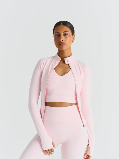 Softsculpt Zip Jacket - Ballet Slipper Sisterly Tribe