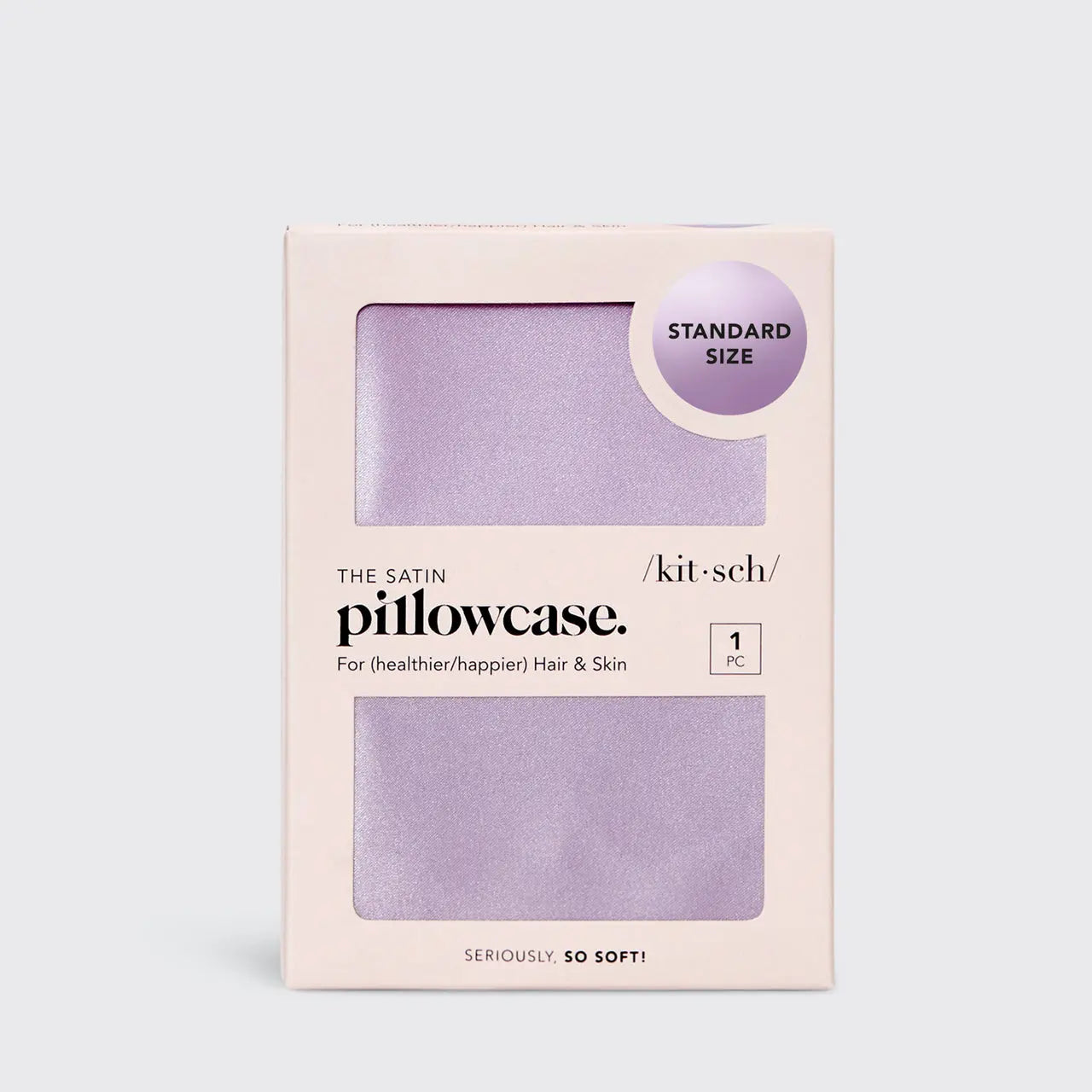 Satin Pillowcase - Lavender KITSCH