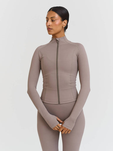 Softsculpt Zip Jacket - Clay Sisterly Tribe