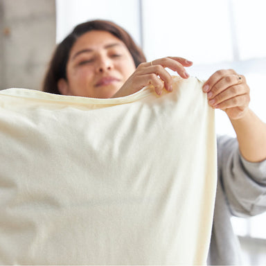 Organic Waterproof Pillow Protector Avocado Green