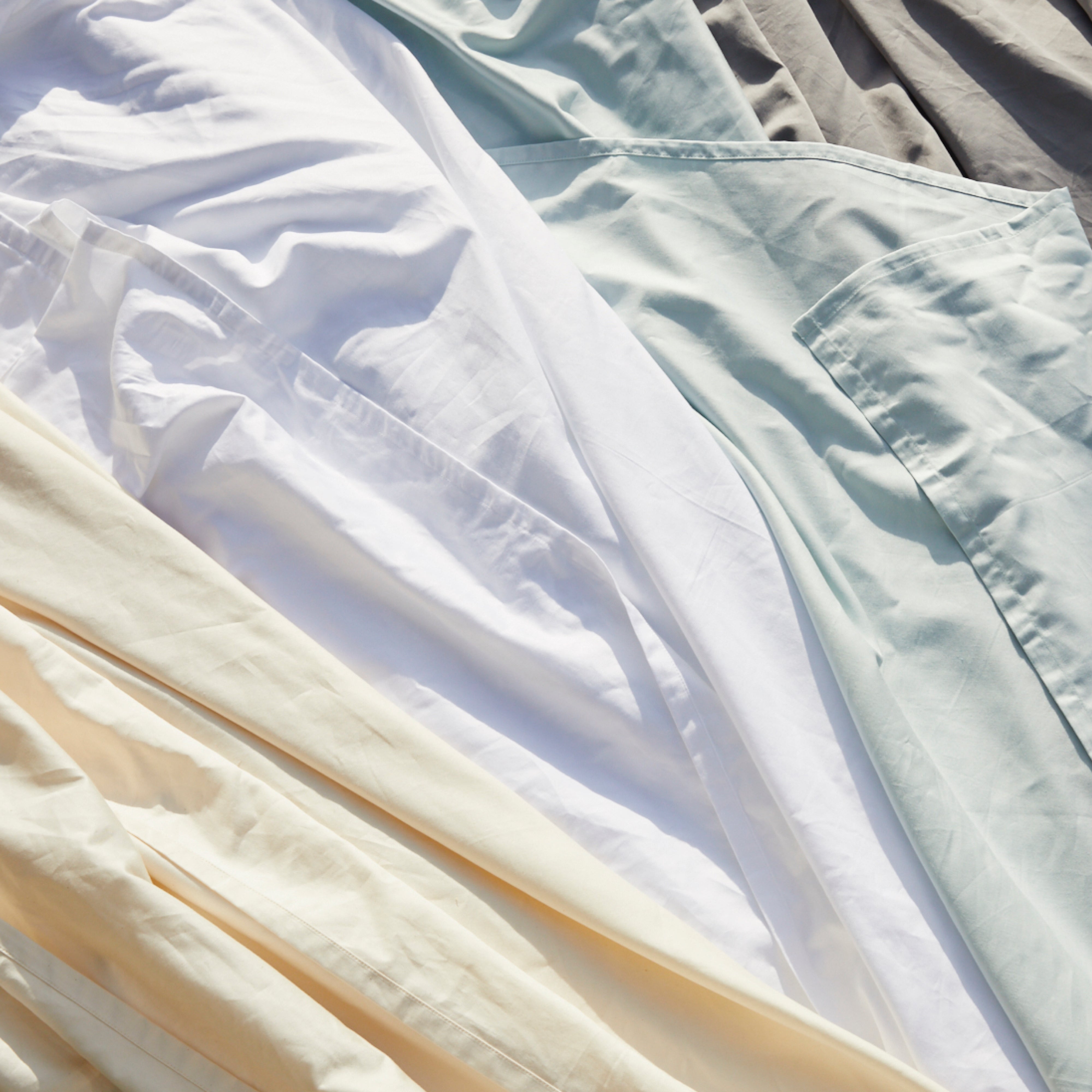 Organic Cotton Pillowcase Set Avocado Green