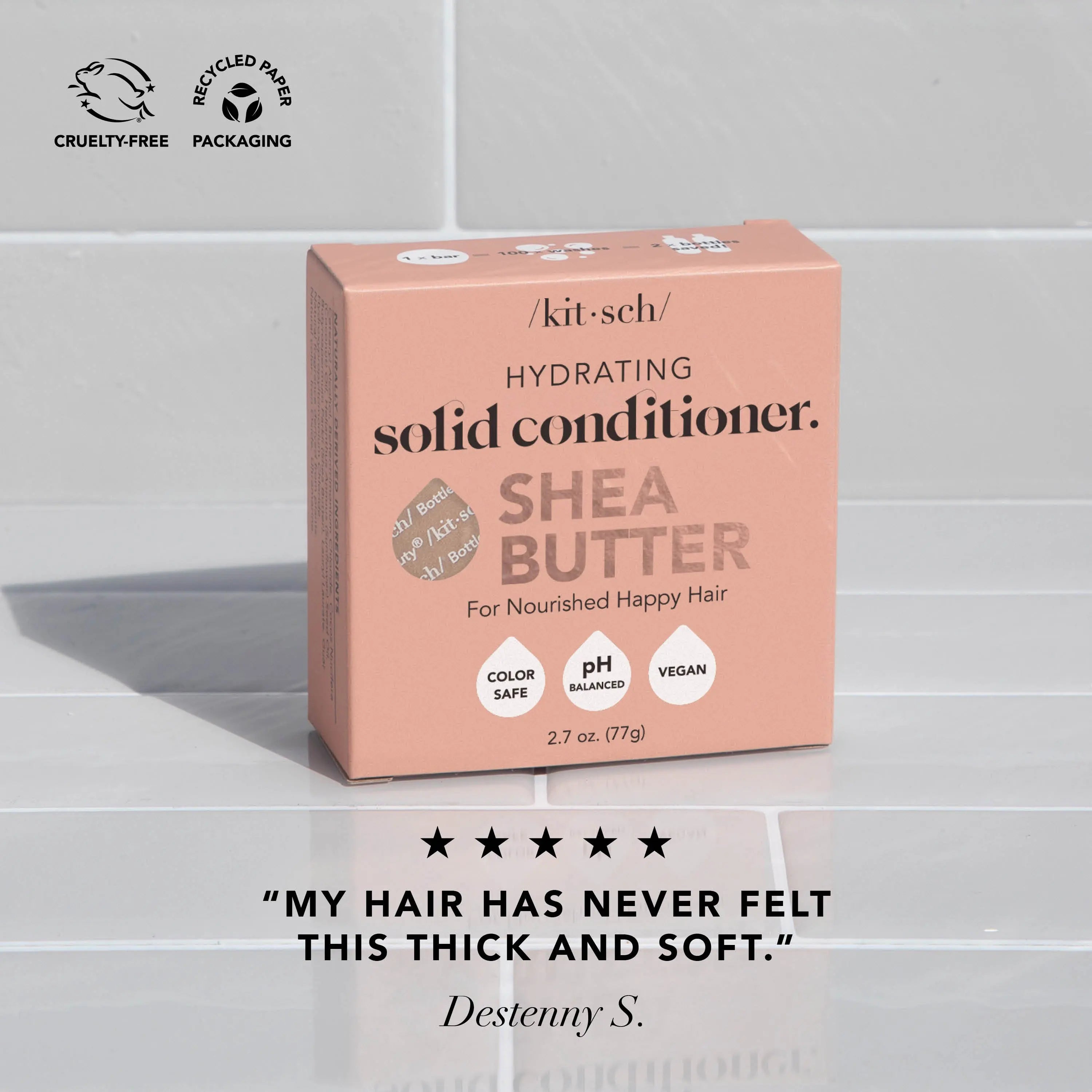 Shea Butter Nourishing Conditioner Bar KITSCH