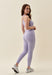 Ribbed Seamless Leggings - Lavender Sisterly Tribe