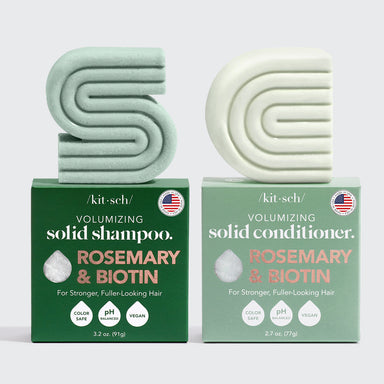 Rosemary & Biotin Volumizing Shampoo & Conditioner Combo KITSCH