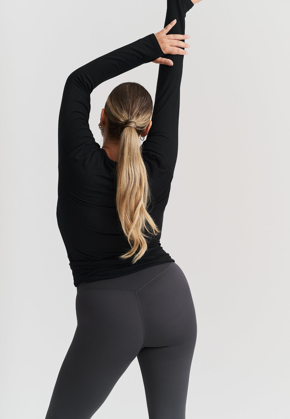 Soft Ballet Wrap Top - Black Sisterly Tribe