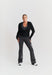 Soft Ballet Wrap Top - Black Sisterly Tribe