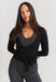 Soft Ballet Wrap Top - Black Sisterly Tribe