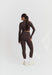 Softsculpt Bolero Long Sleeve Top - Espresso Sisterly Tribe