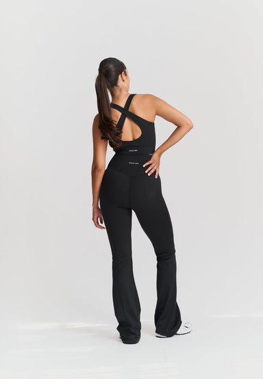 Softsculpt Flared Leggings - Black Sisterly Tribe