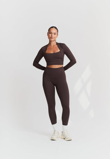 Softsculpt Leggings - Espresso Sisterly Tribe