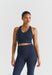 Softsculpt V-Neck Cross Back Bra - Navy Sisterly Tribe
