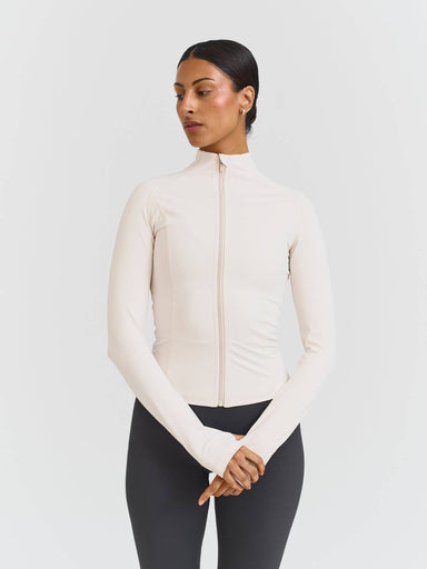 Softsculpt Zip Jacket - Marshmallow Sisterly Tribe