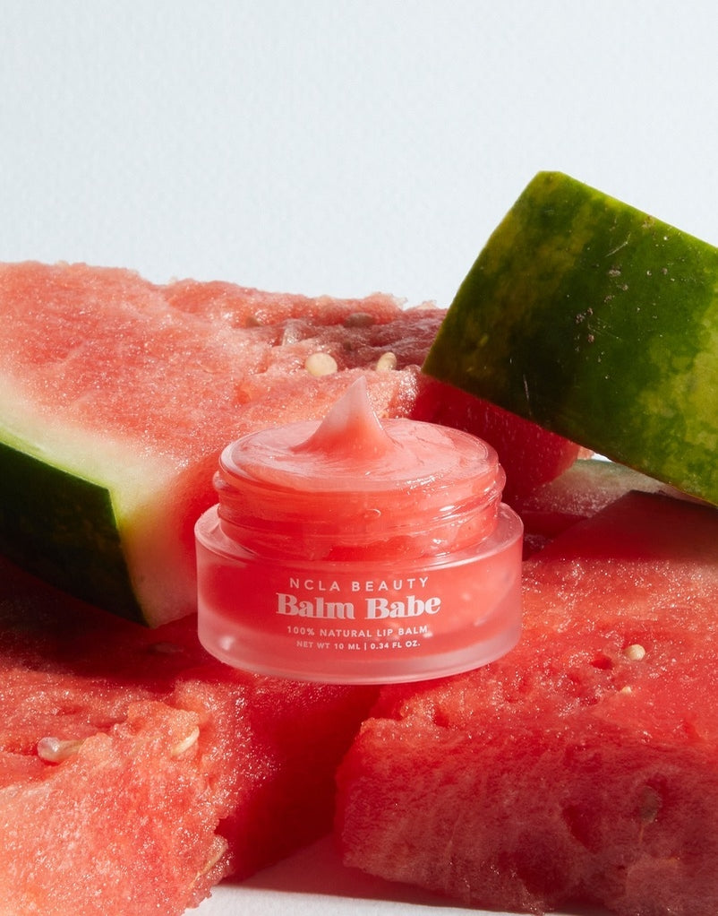 Balm Babe Pink Watermelon Lip Balm NCLA BEAUTY