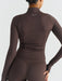 Softsculpt Zip Jacket - Espresso Sisterly Tribe