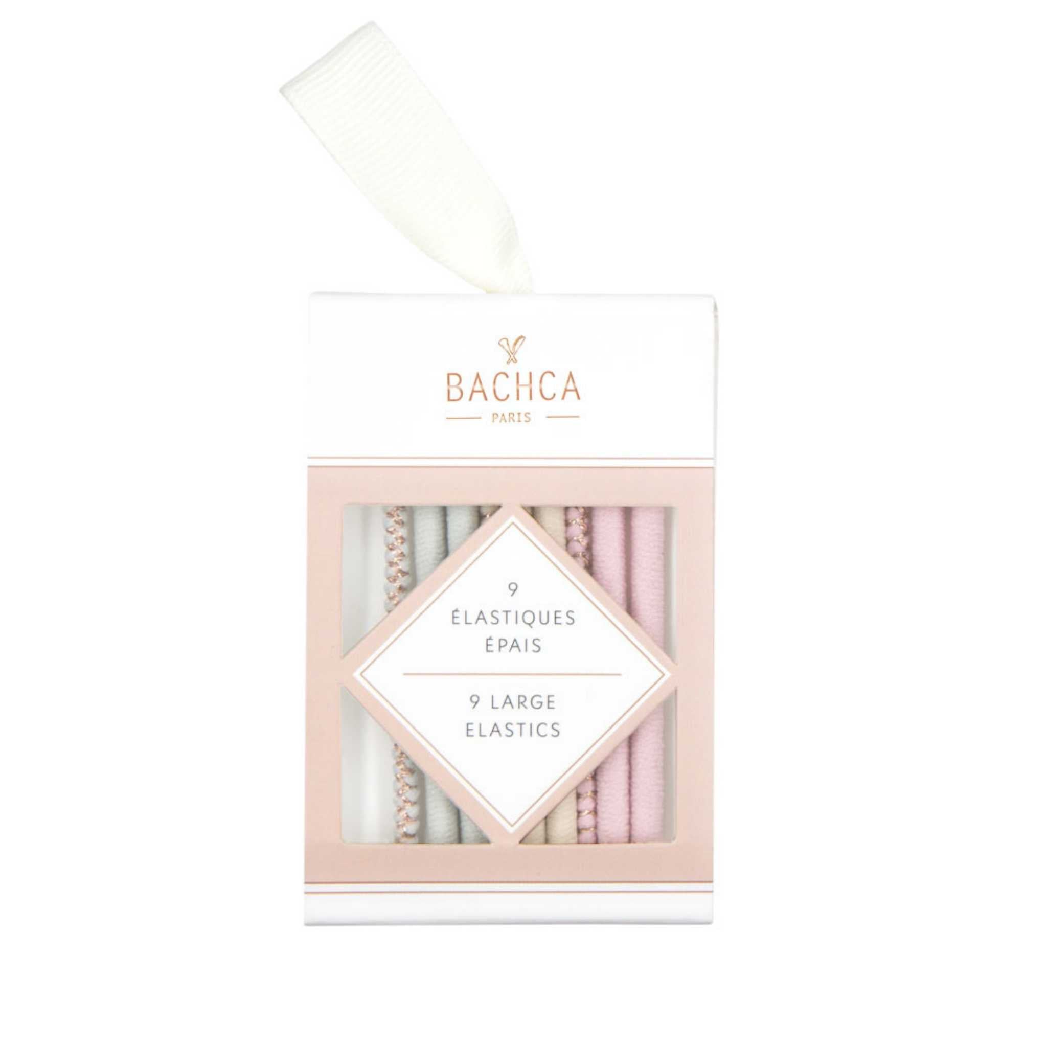 9 Thick Pastel Hair Elastics BACHCA